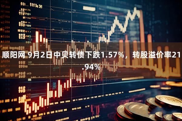 顺阳网 9月2日中贝转债下跌1.57%，转股溢价率21.94%